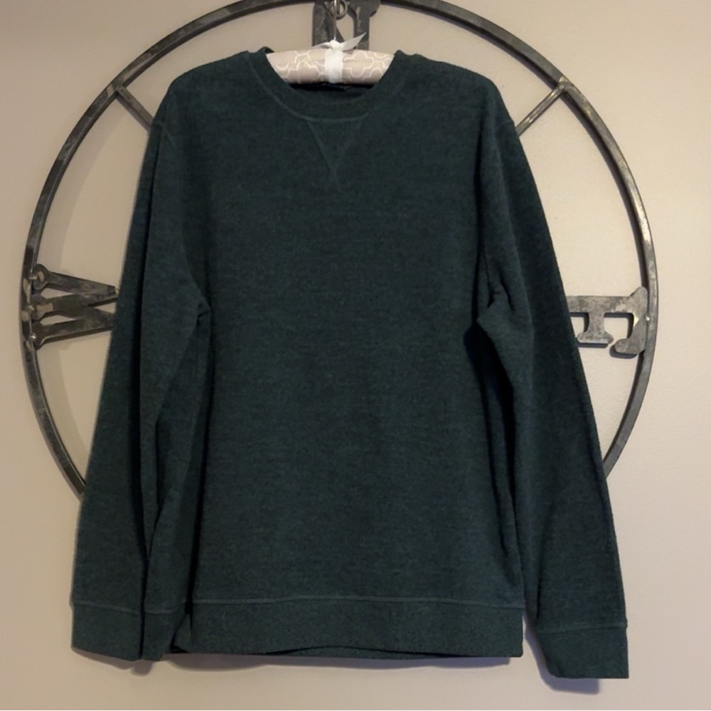 Mens Crewneck Long Sleeve Pullover